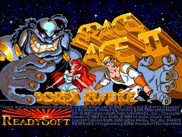 Space Ace II - Borf's Revenge_Disk1 screen shot title